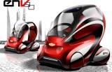 General Motors показва идеята си за мобилната концепция Chevrolet EN-V 2.0 в Пекин