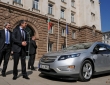 Прездентът на Република България Г-н Росен Плевнелиев, направи пробно шофиране с на Chevrolet Volt